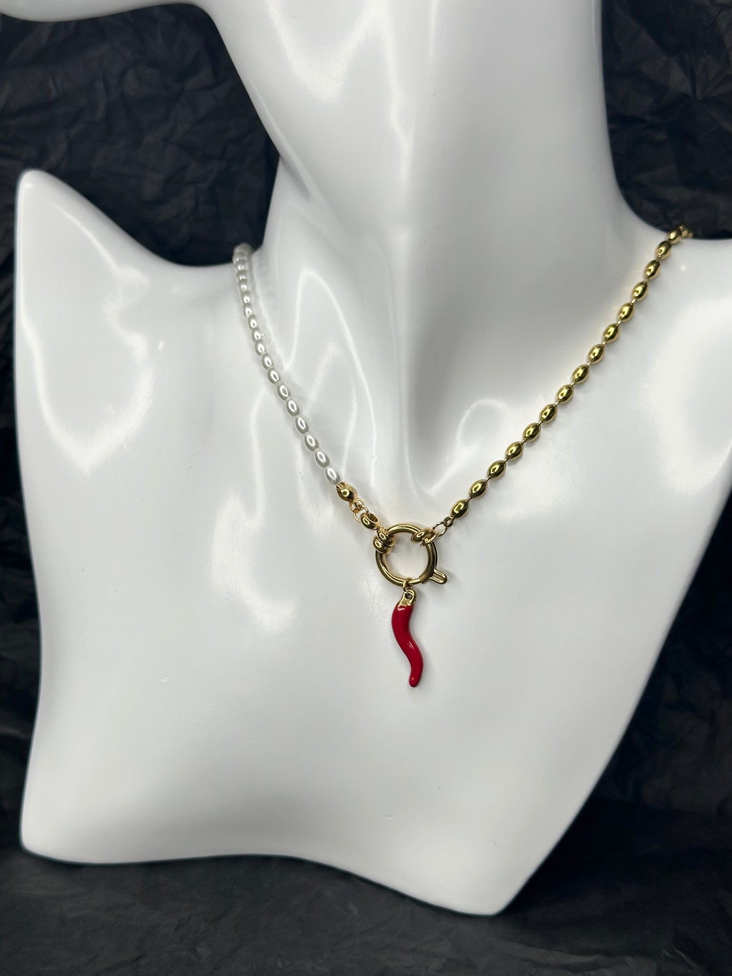 Dual Essence (Red Cornicello)