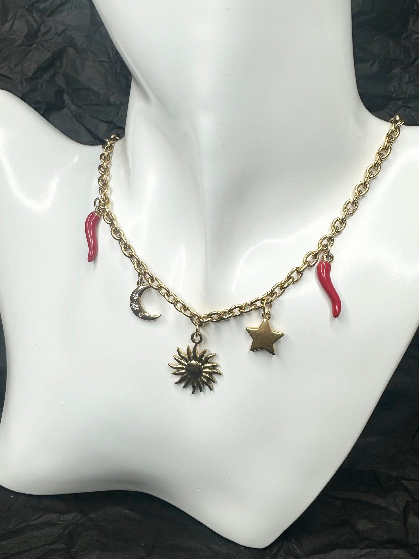 Cosmic Charm Necklace