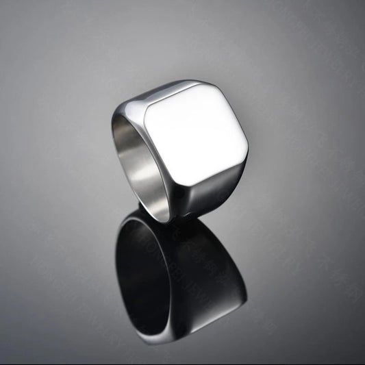 Cuadrado Silver Ring