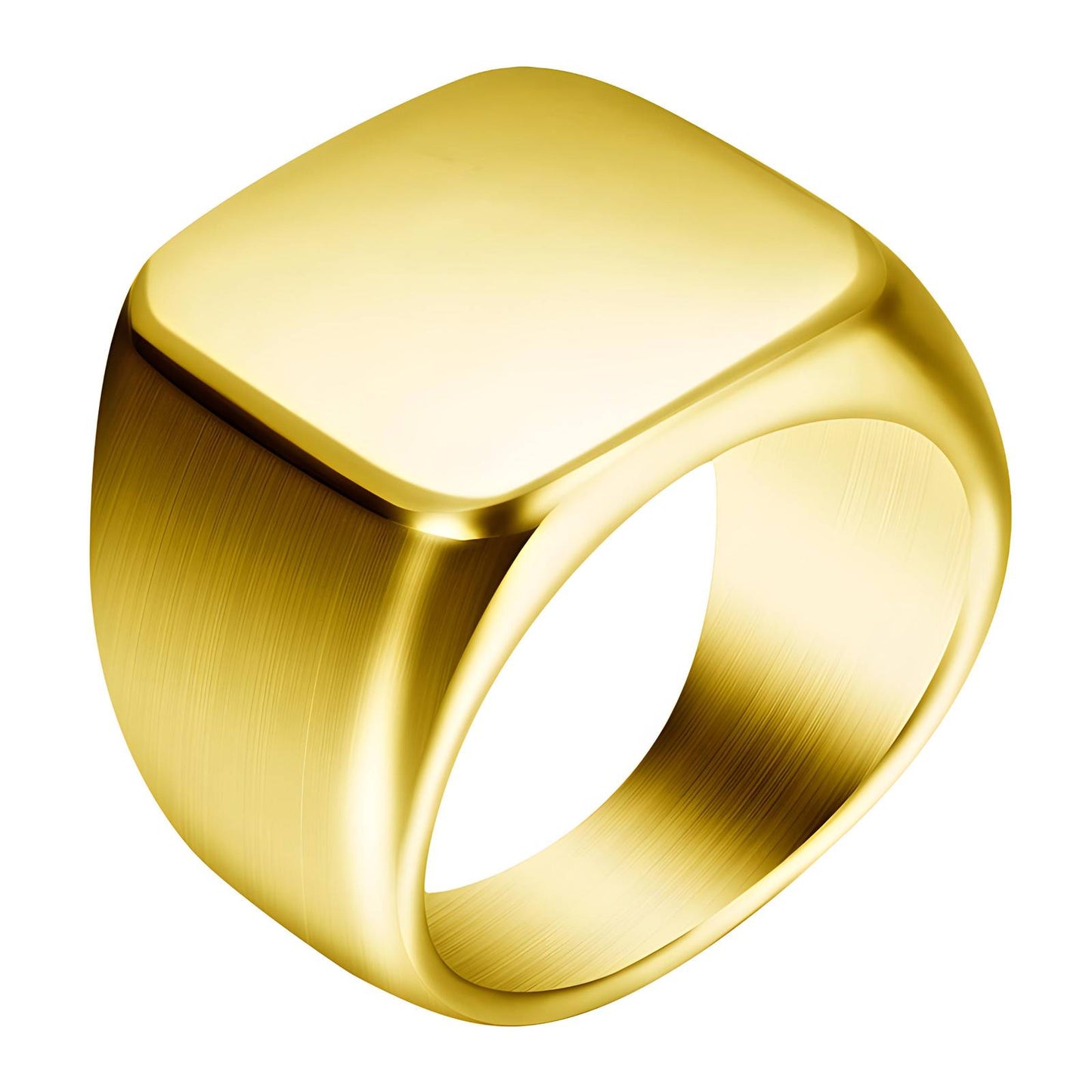 Cuadrado Gold Ring