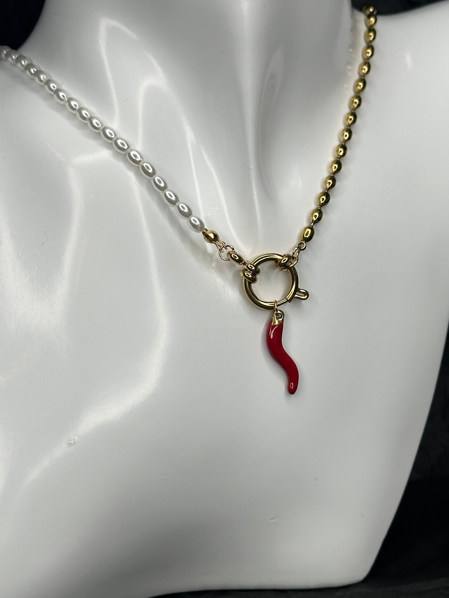 Dual Essence (Red Cornicello)