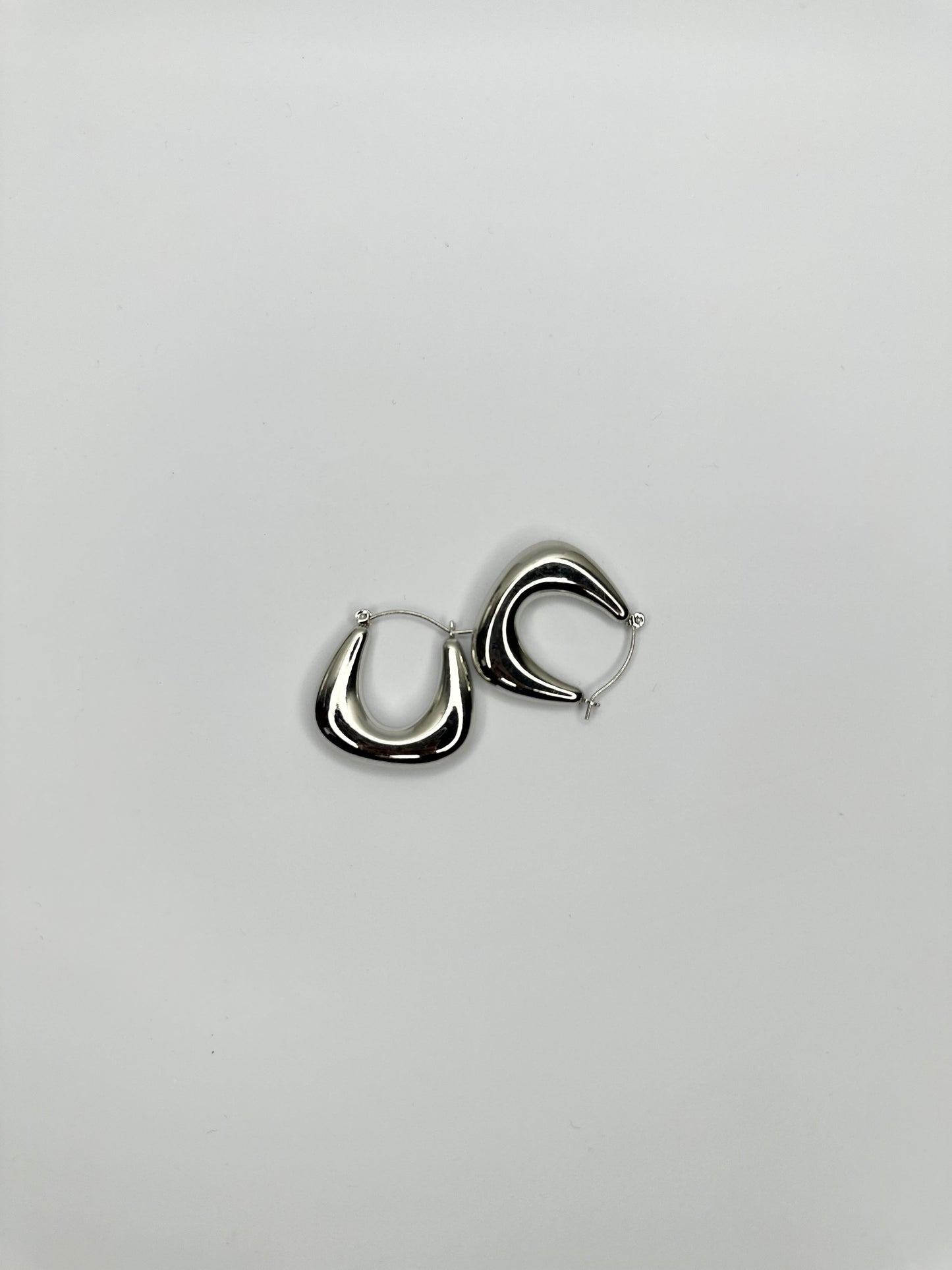 Bolsa Earrings Silver