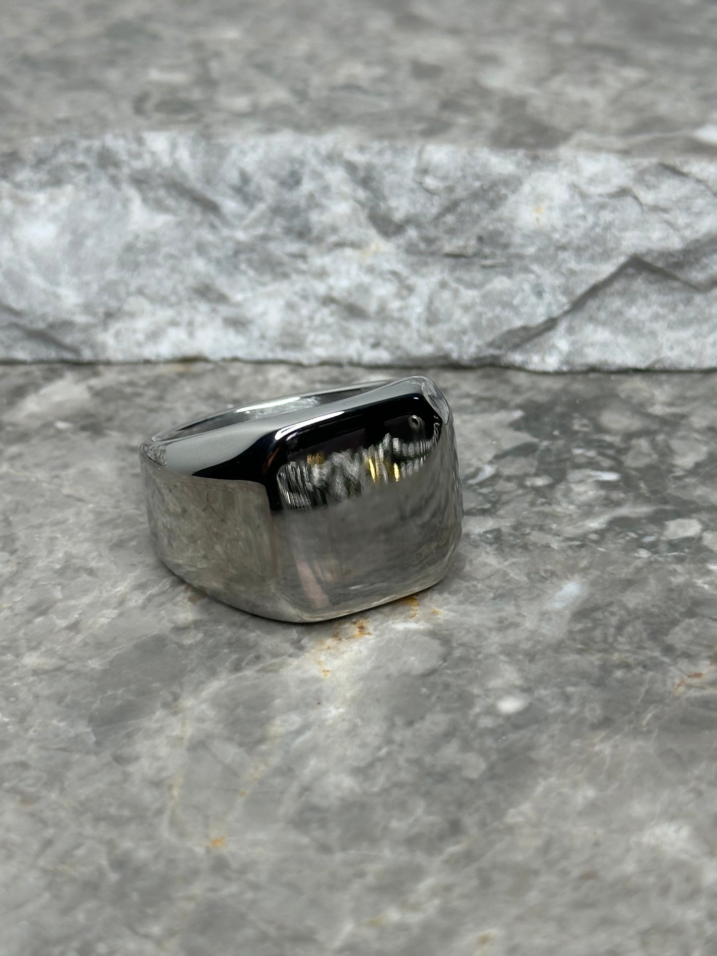 Cuadrado Silver Ring
