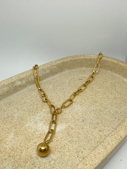 Ball & Chain Necklace