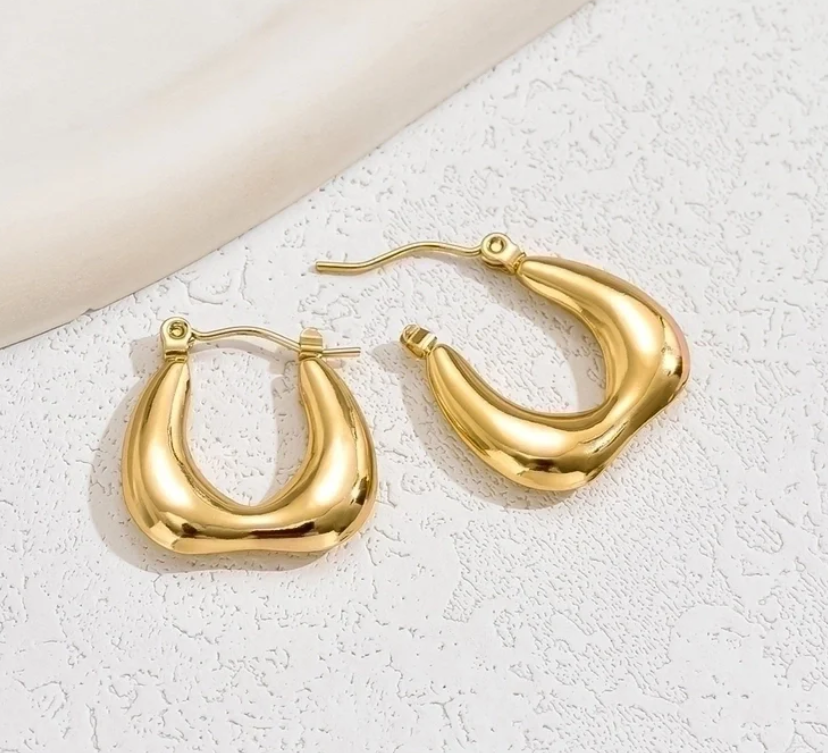 Bolsa Earrings Gold