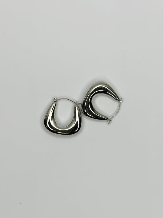 Bolsa Earrings Silver