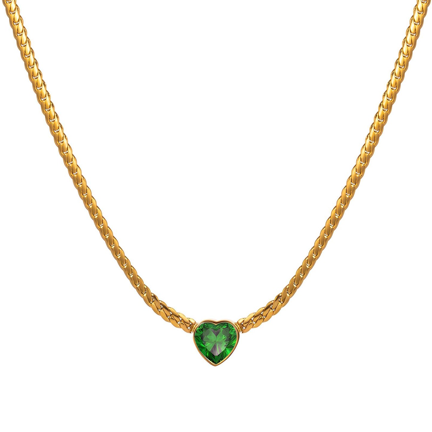 Ivy Heart Necklace