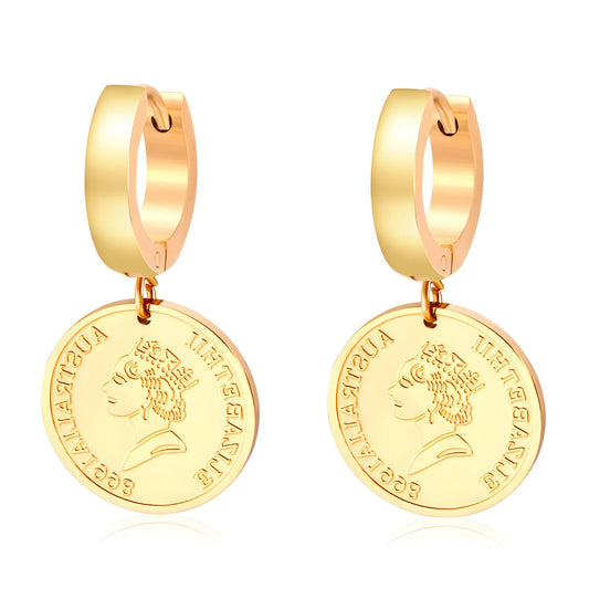 Trevi Earrings Gold