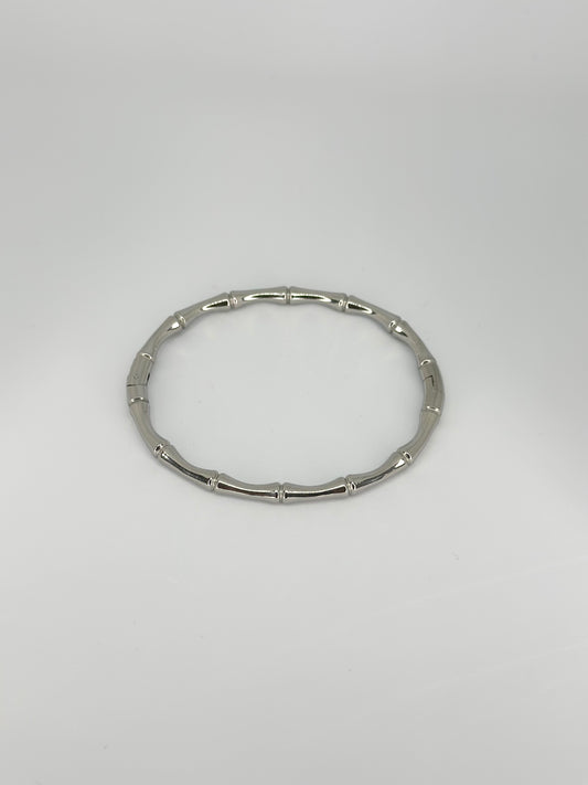Osseous Bangle Silver