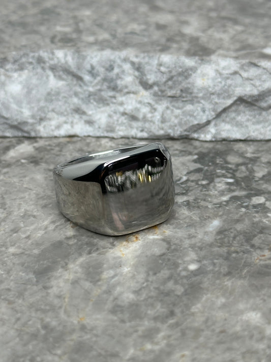Cubic Ring Silver