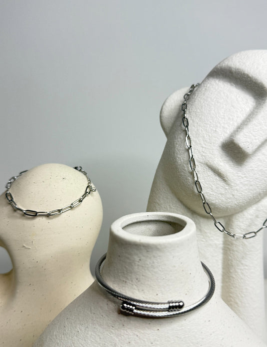 Cordua Bangle Silver
