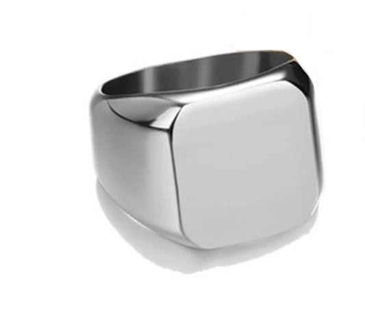 Cuadrado Silver Ring