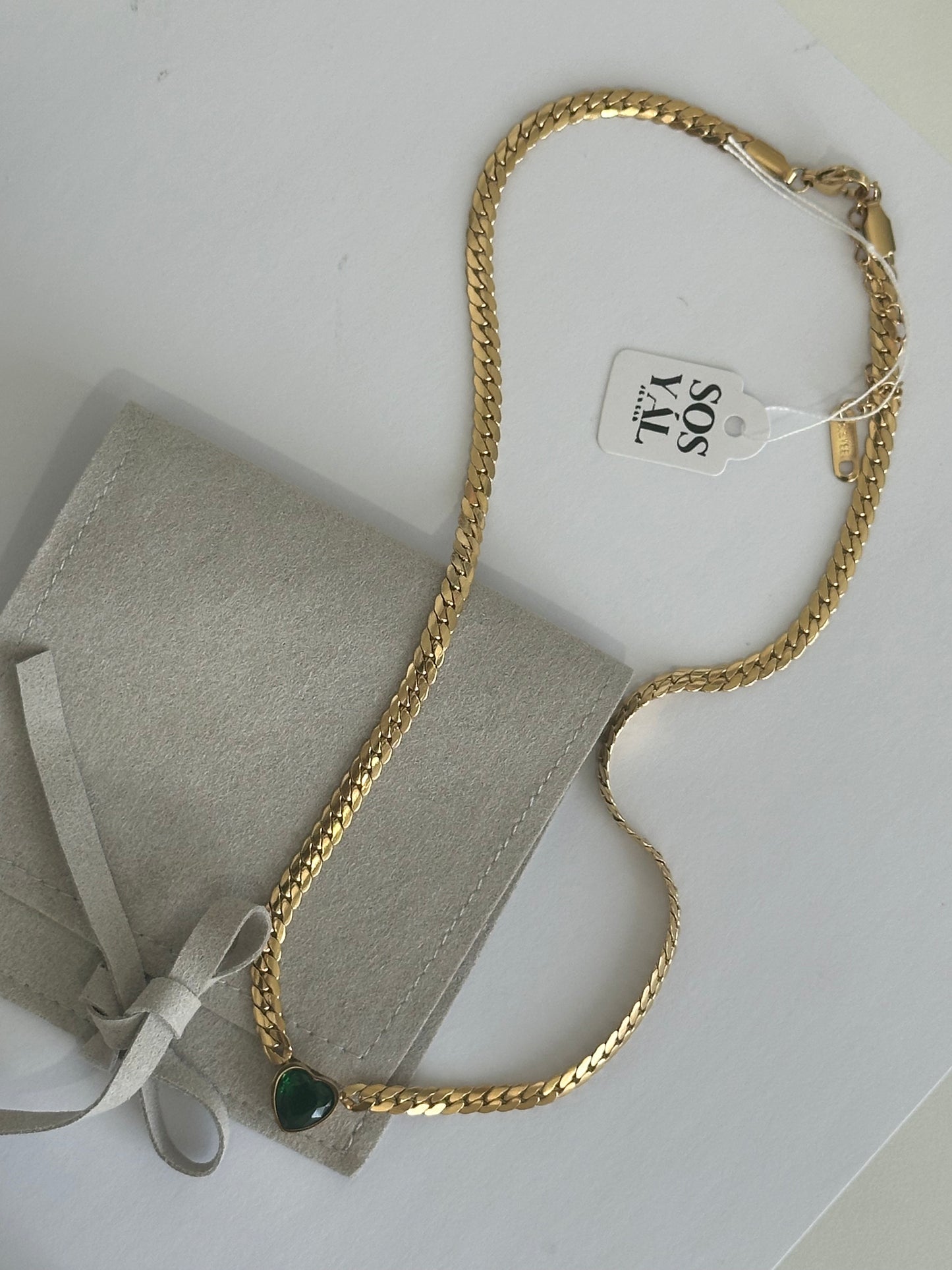 Ivy Heart Necklace