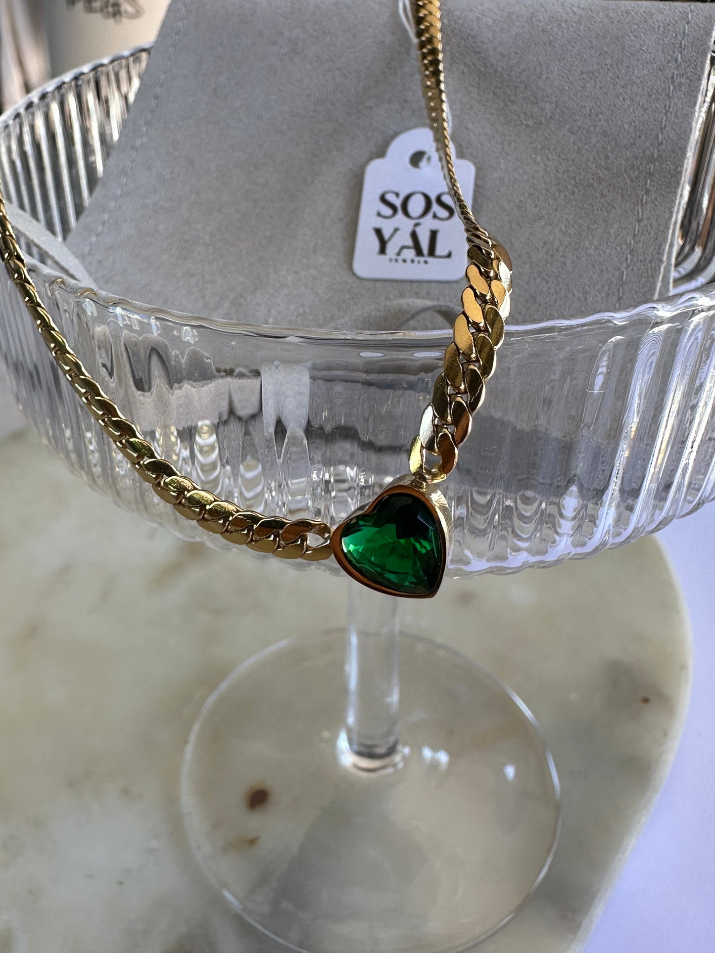 Ivy Heart Necklace