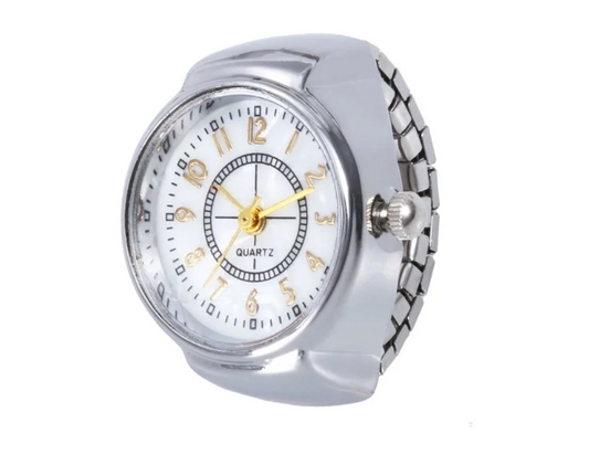 Imperial Ring Watch Silver